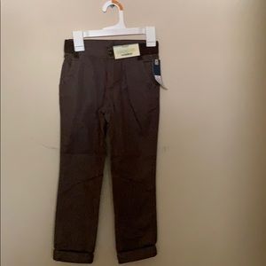 Boys brown dress pants NWT 5T